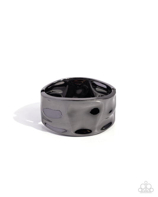 New Releases 10/14 Hammered Hope - Black Bracelet