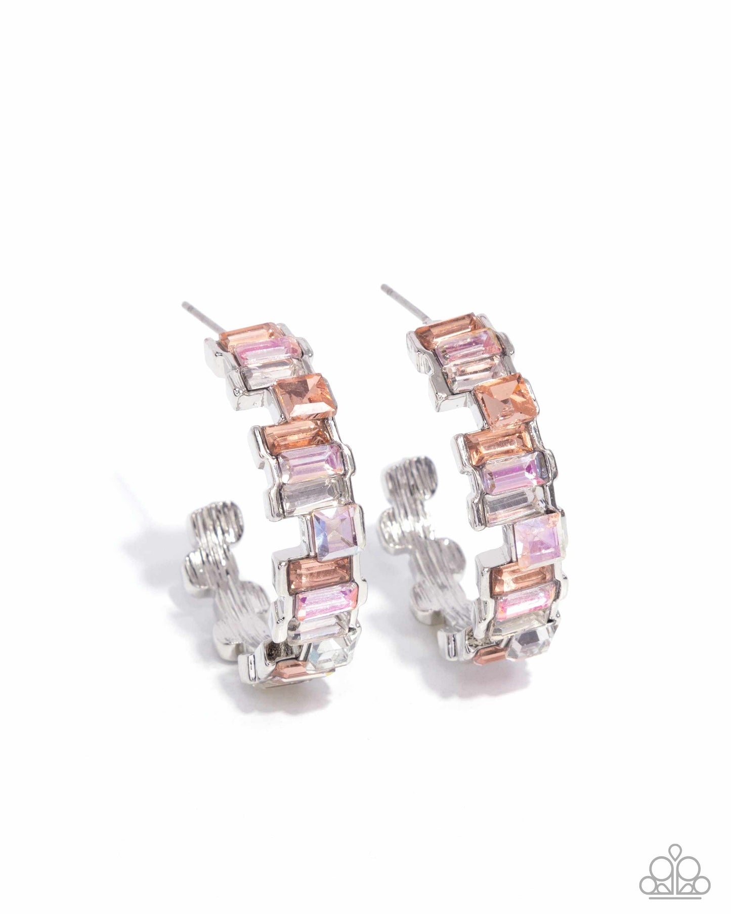 New Releases 10/16 Fashionably Framed - Orange Hoop Earrings