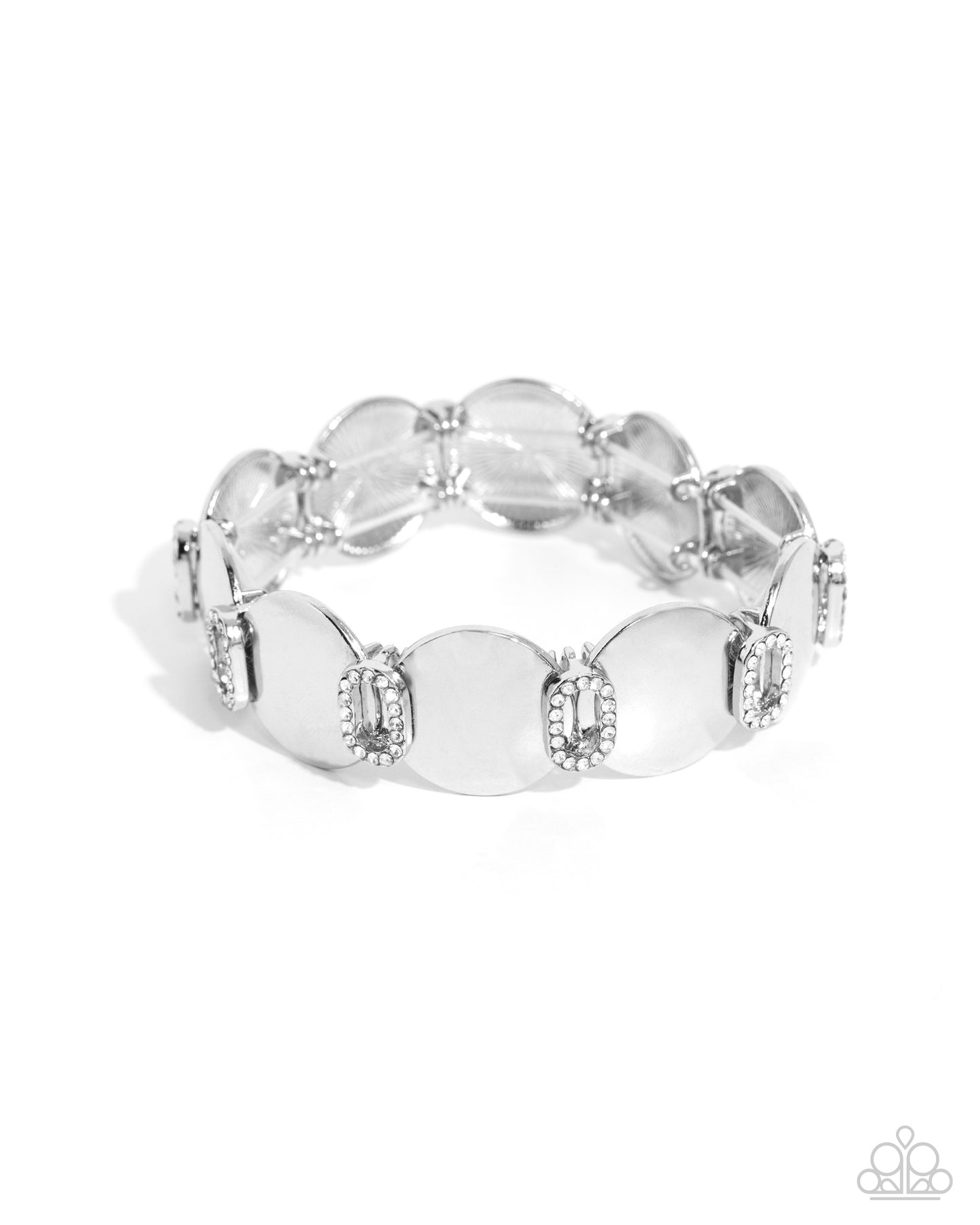 Shimmery Sneak Peek - White Bracelet