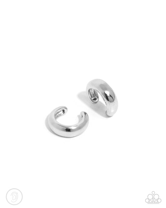 Classic Cuff - Silver Cuff Earrings