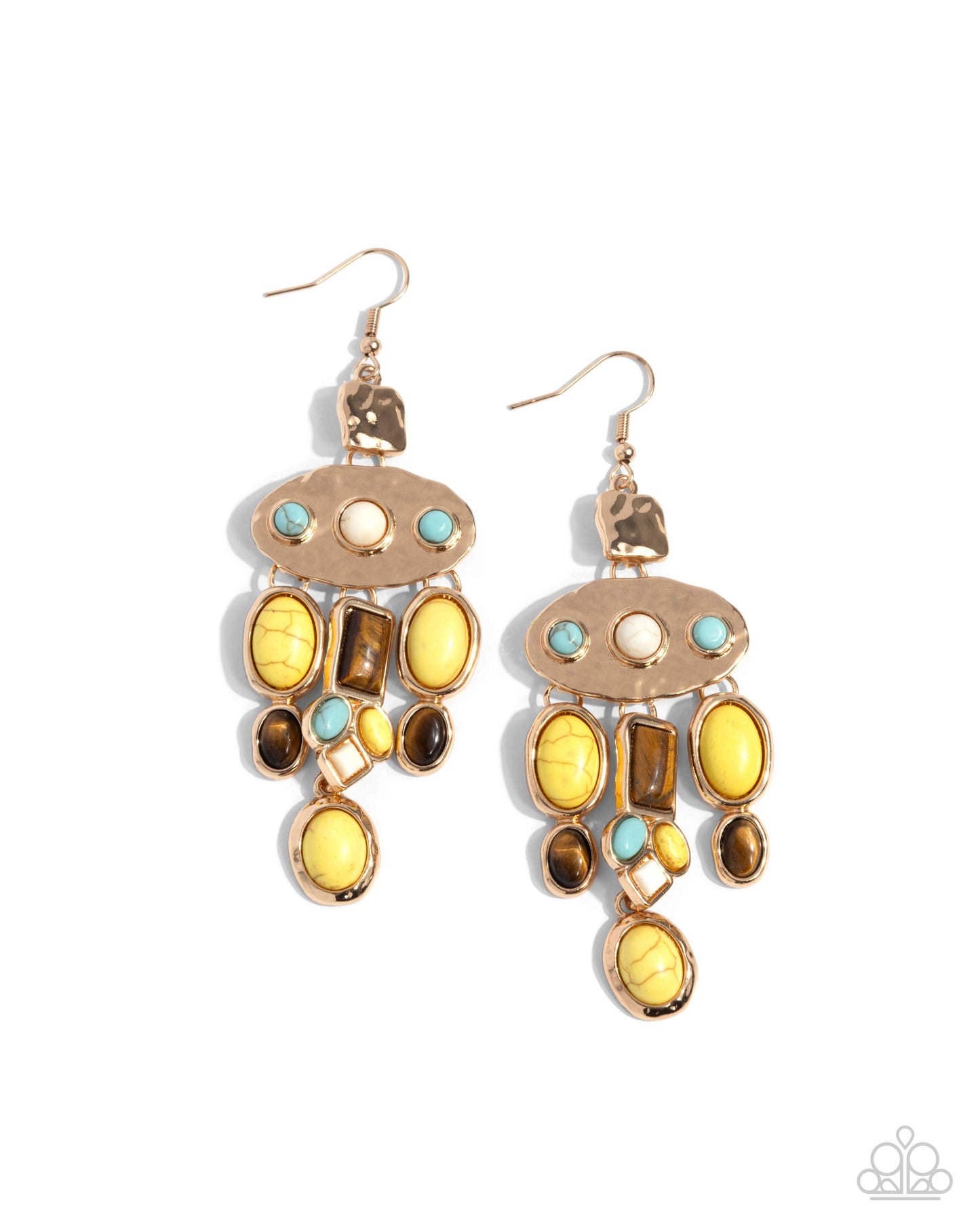 New Releases 10/15 Inspired Interval - Yellow Earrings