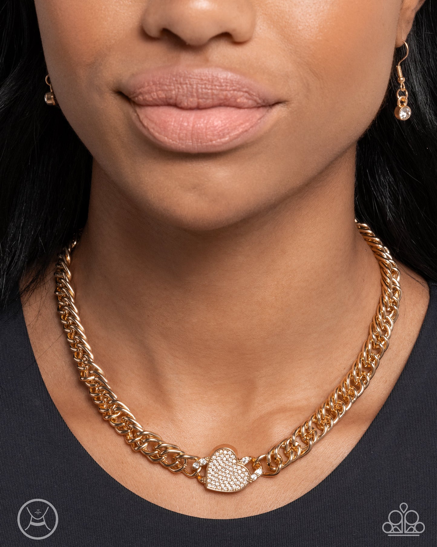 New Releases 10/24 Endearing Edge - Gold Choker Necklace