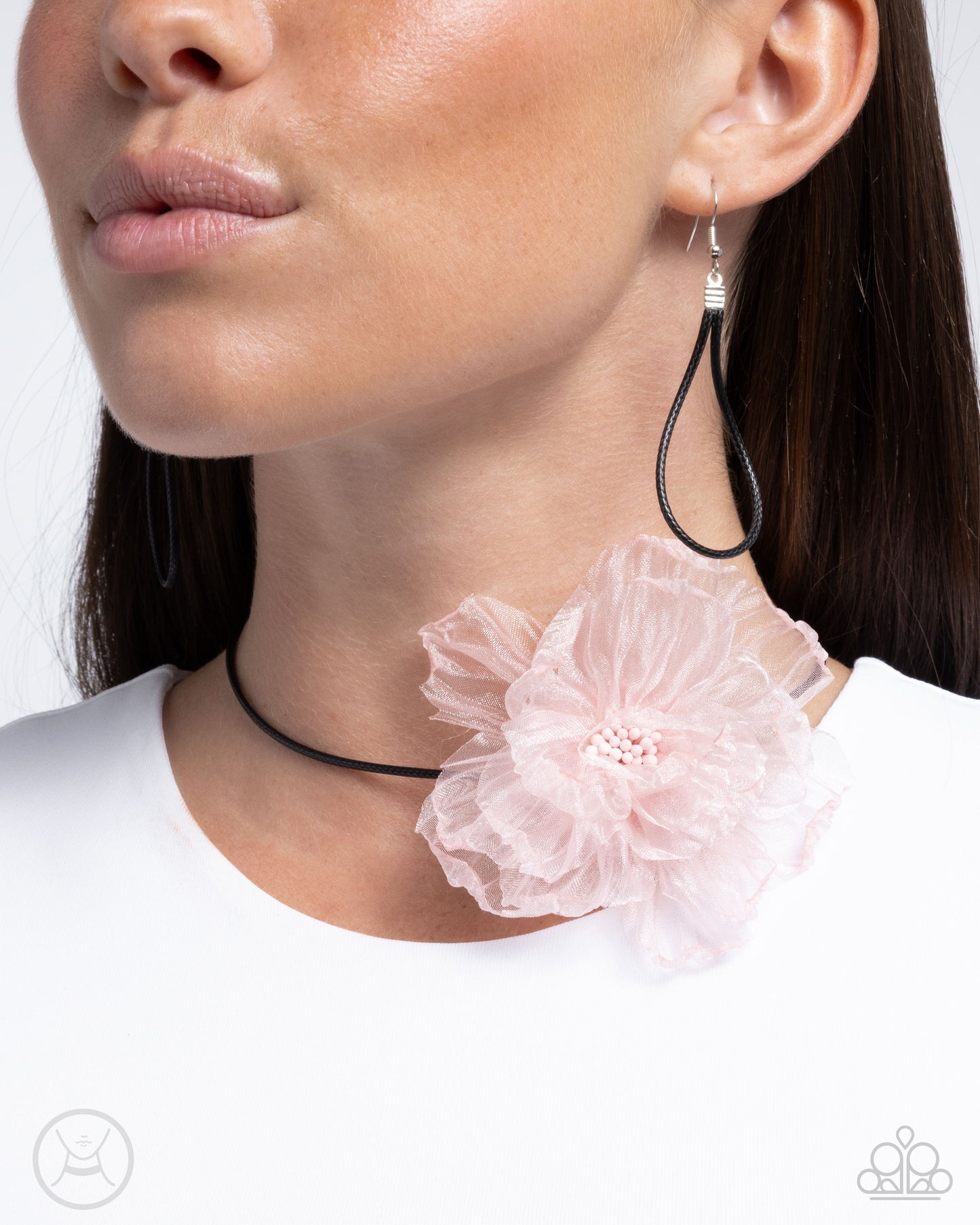 New Releases 10/30 French Facade - Pink Choker Necklace