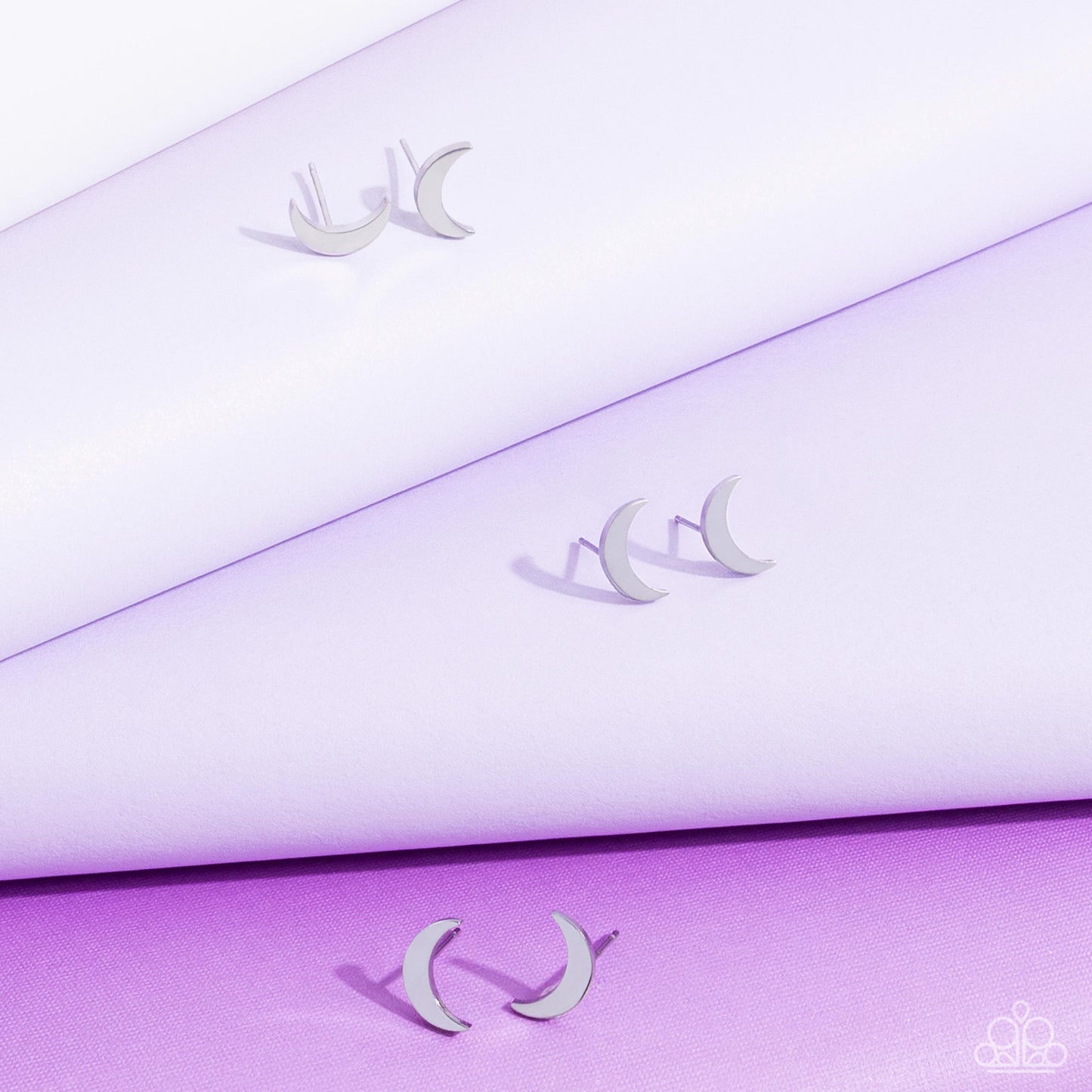 New Releases 10/11 Stainless Space - Silver Post Earrings