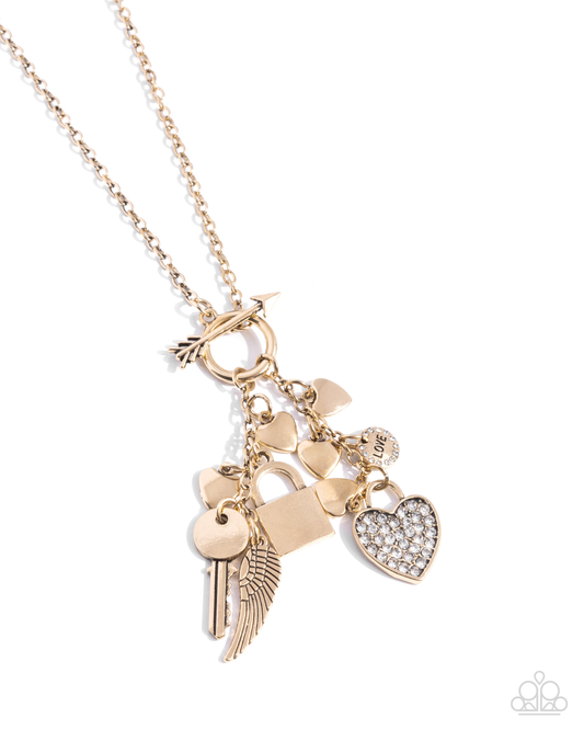 New Releases 1/7 Valentines Venture - Gold Necklace