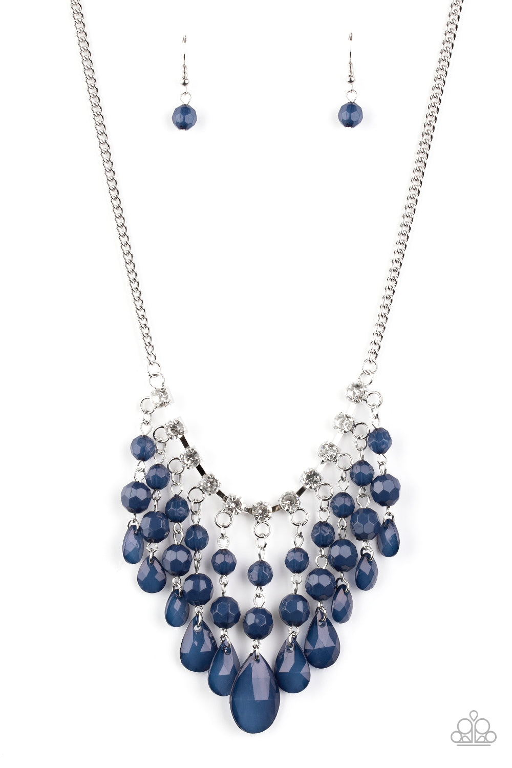 New Releases 8/28  Social Network - Blue Necklace Paparazzi