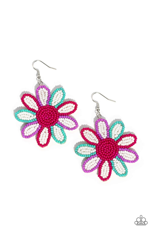 New Releases 9/22 Decorated Daisies - White Earrings
